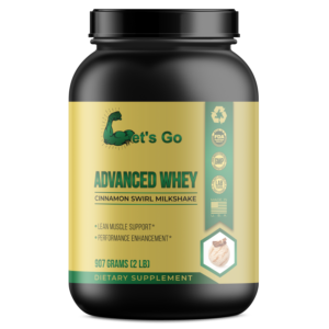 Indulge in the rich, decadent taste of Let's Go Nutrients' Whey Protein Salted Caramel Flavor. This premium whey protein supplement provides 24 grams of high-quality protein per serving,