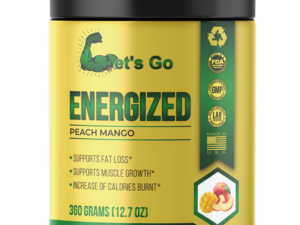 Whether you're gearing up for a high-intensity session, a long run, or just need that extra push, Energized Pre-Workout Peach Mango Flavor is your perfect partner. Savor the tropical burst of flavor and feel the surge of energy and performance enhancement with every scoop.