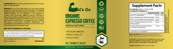 ORGANIC ESPRESSO COFFEE